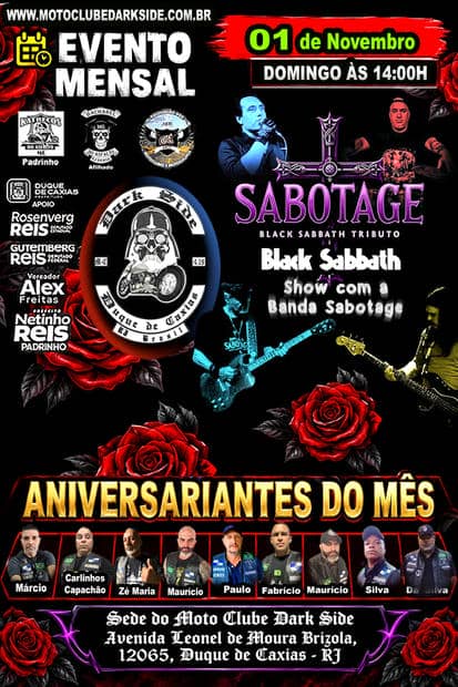 Flyer do evento